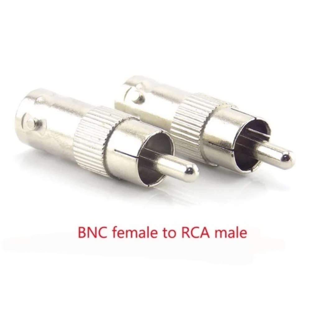 New BNC female to RCA Male connection Cctv rg6 camera cable​